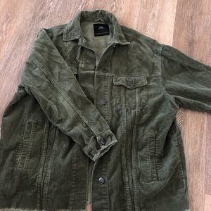 Zara Green Corduroy Jacket
